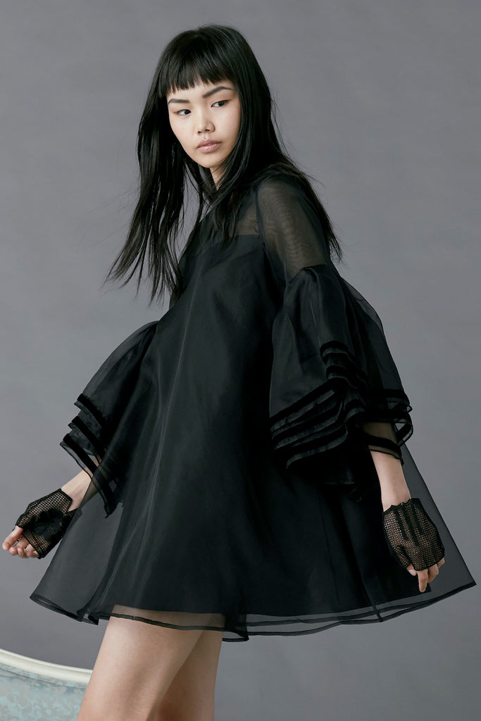 Nightingale Dress in Black