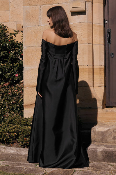 Black gown outlet frock