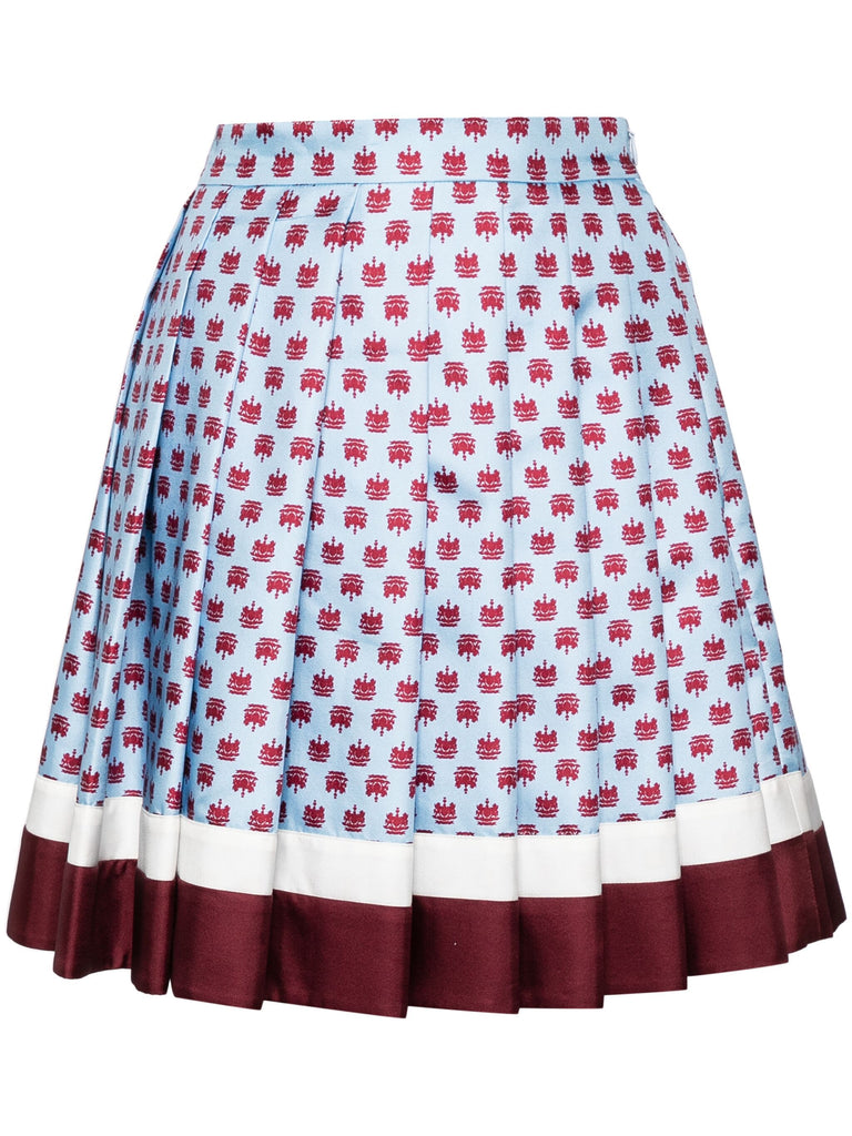 Scholarship Skirt in Blue Crest