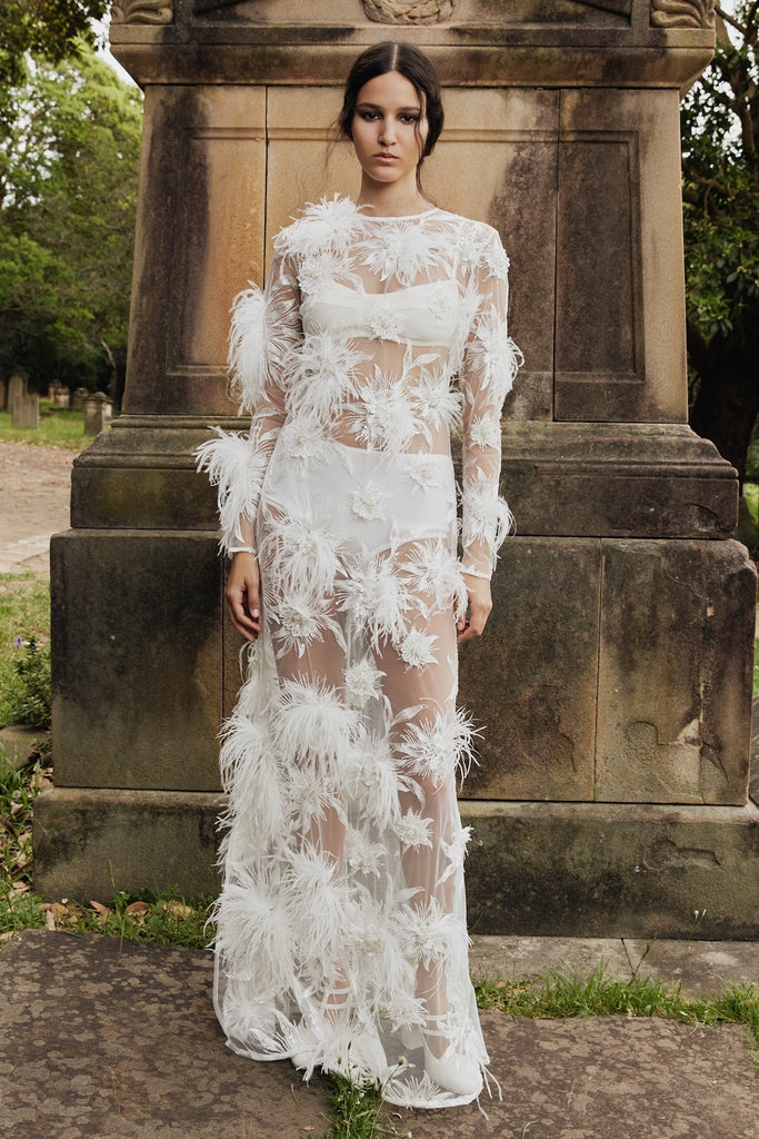 Birdy Dress in Ivory