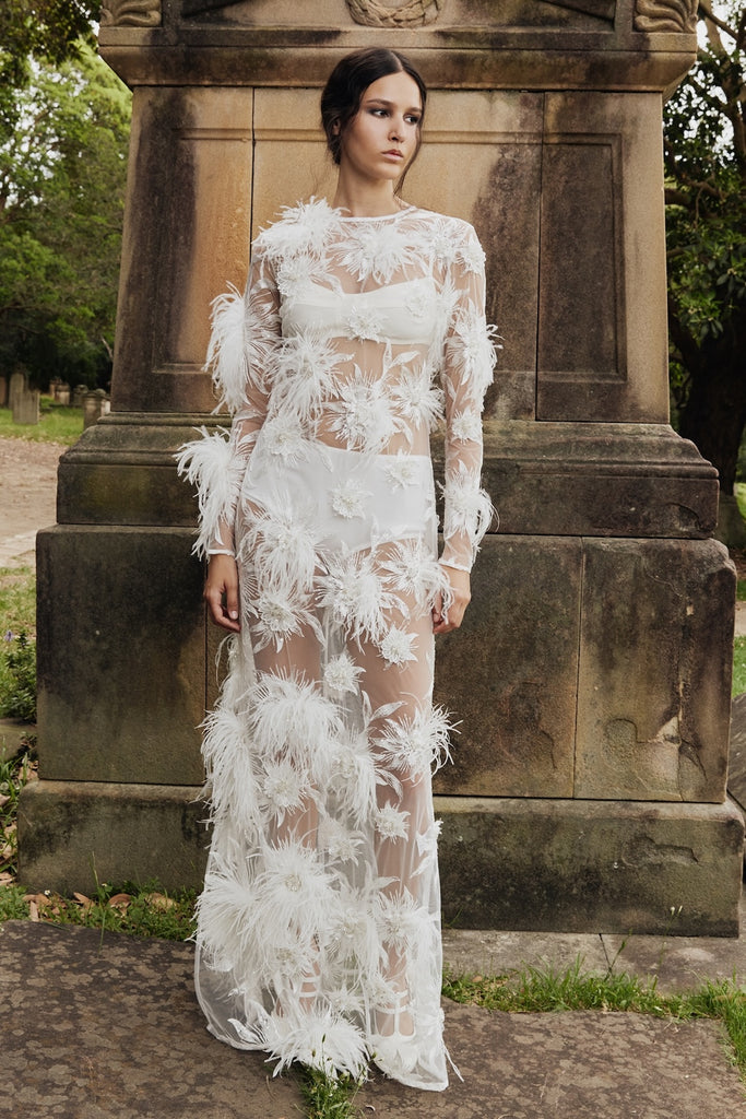 Birdy Dress in Ivory