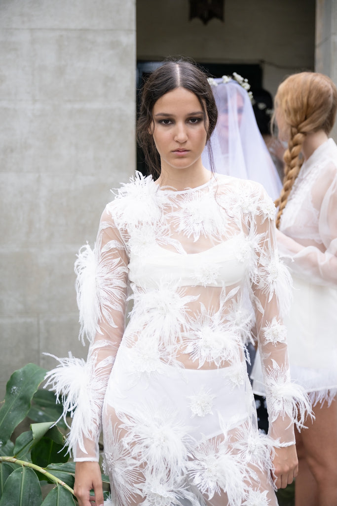 Birdy Dress in Ivory