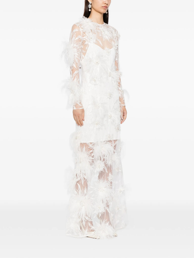 Birdy Dress in Ivory