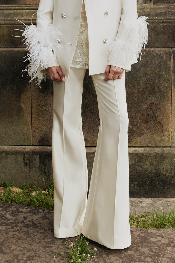 Circa 72 Trouser in Ivory