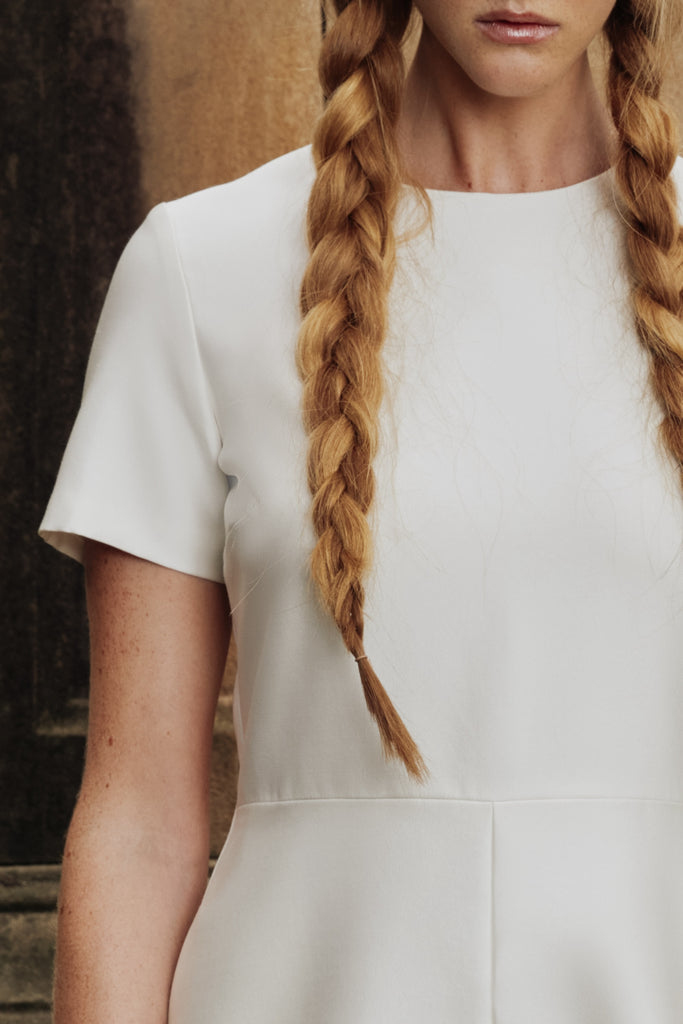 Joan Jumpsuit in Ivory