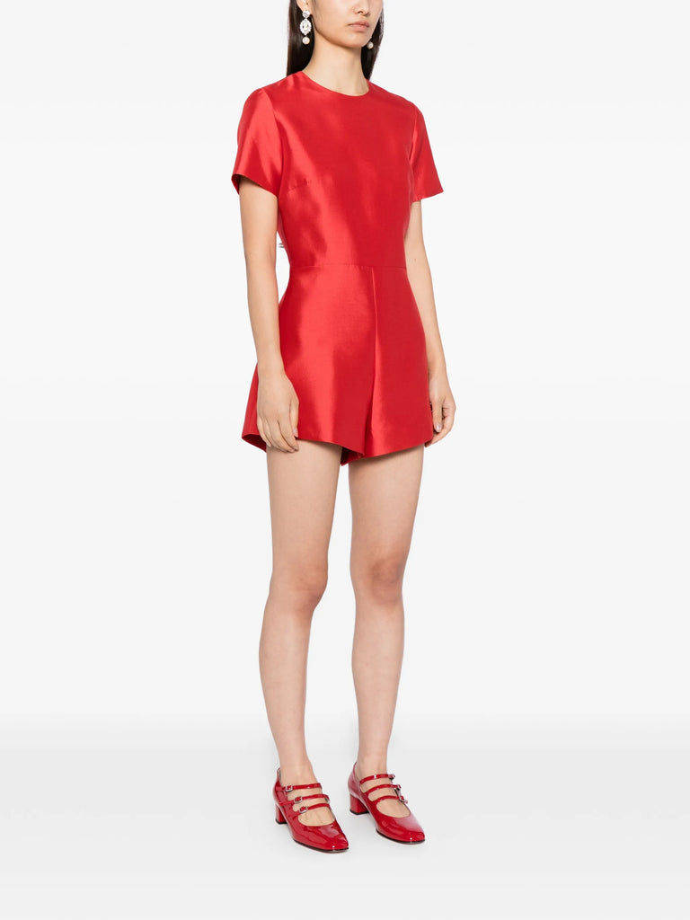 Joan Jumpsuit in Red