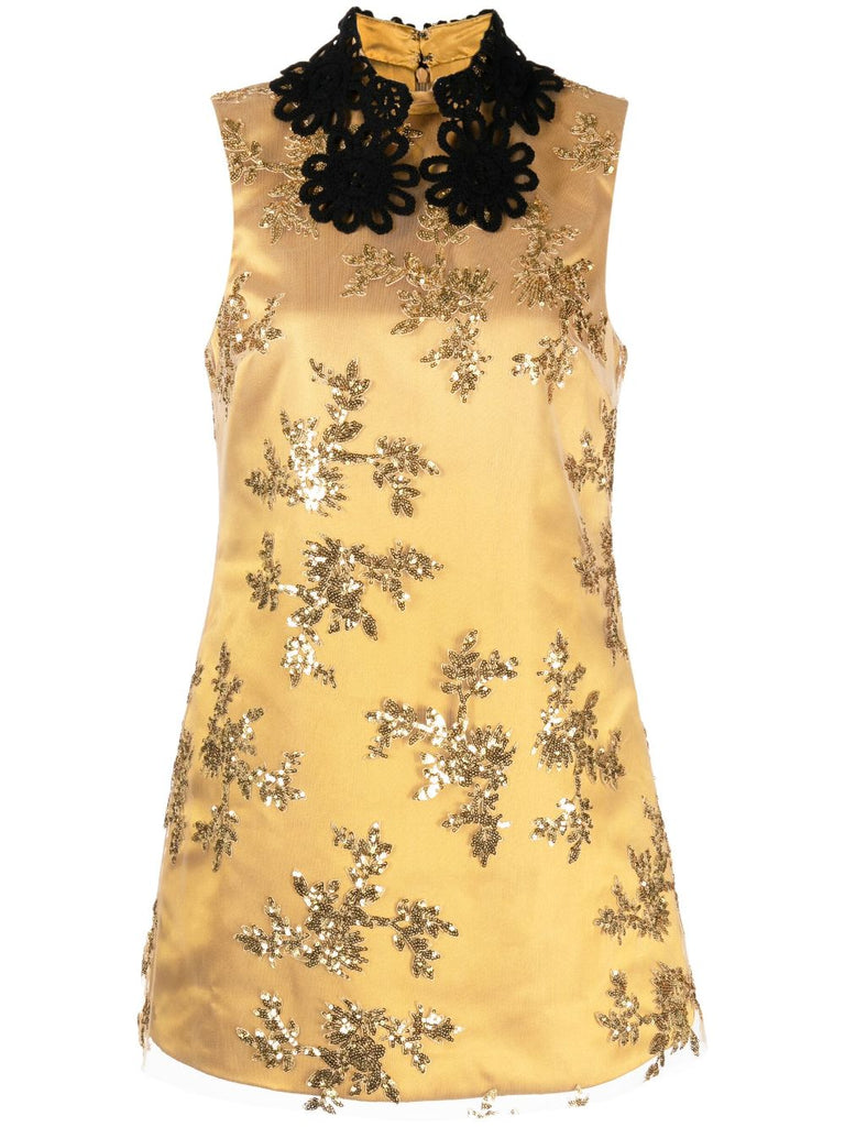 Repertoire Dress in Gold