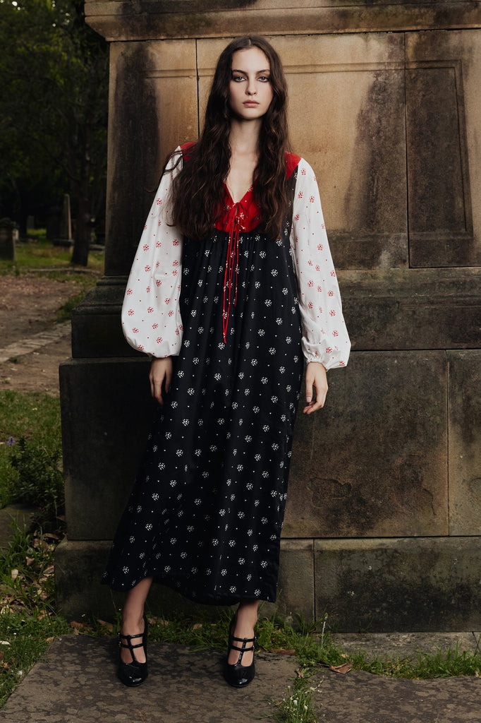 Sentient cotton dress