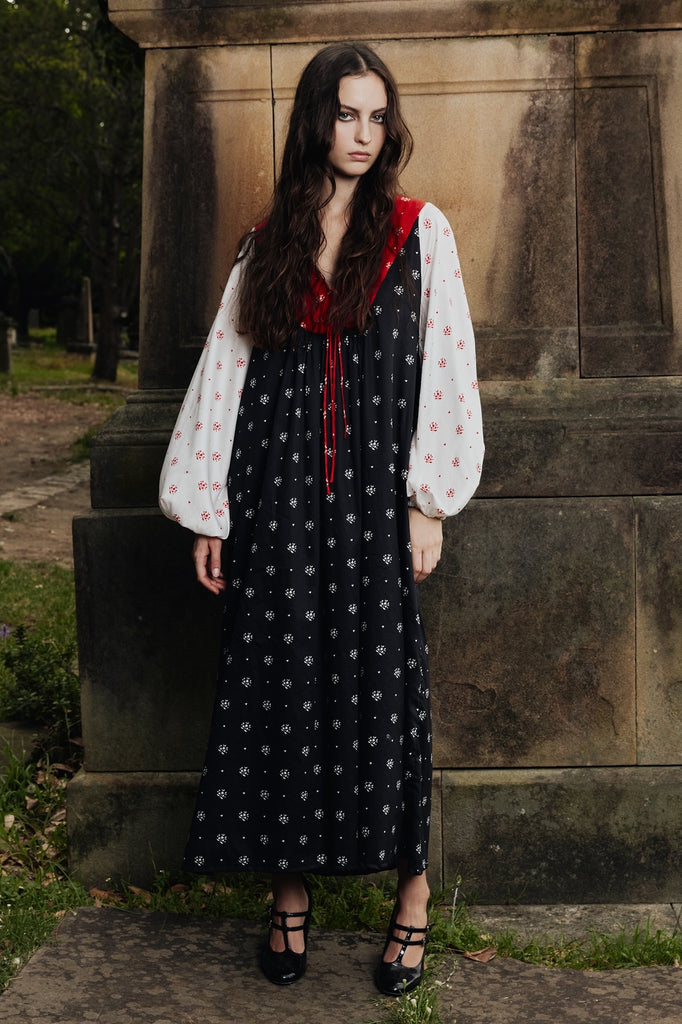 Sentient cotton dress