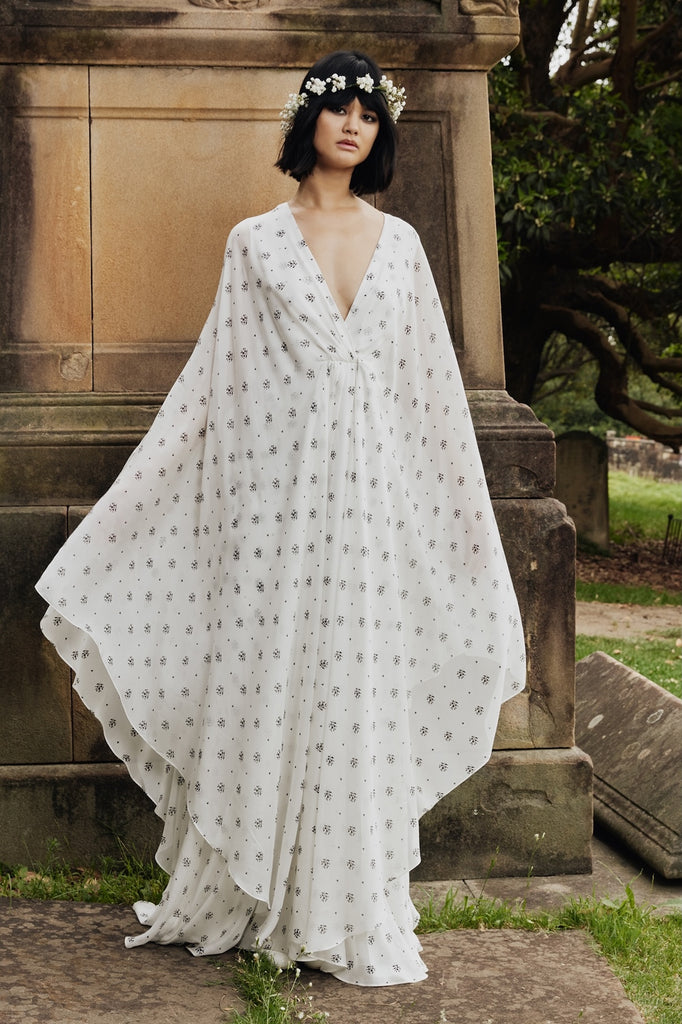 Spiritual Dress in floral print