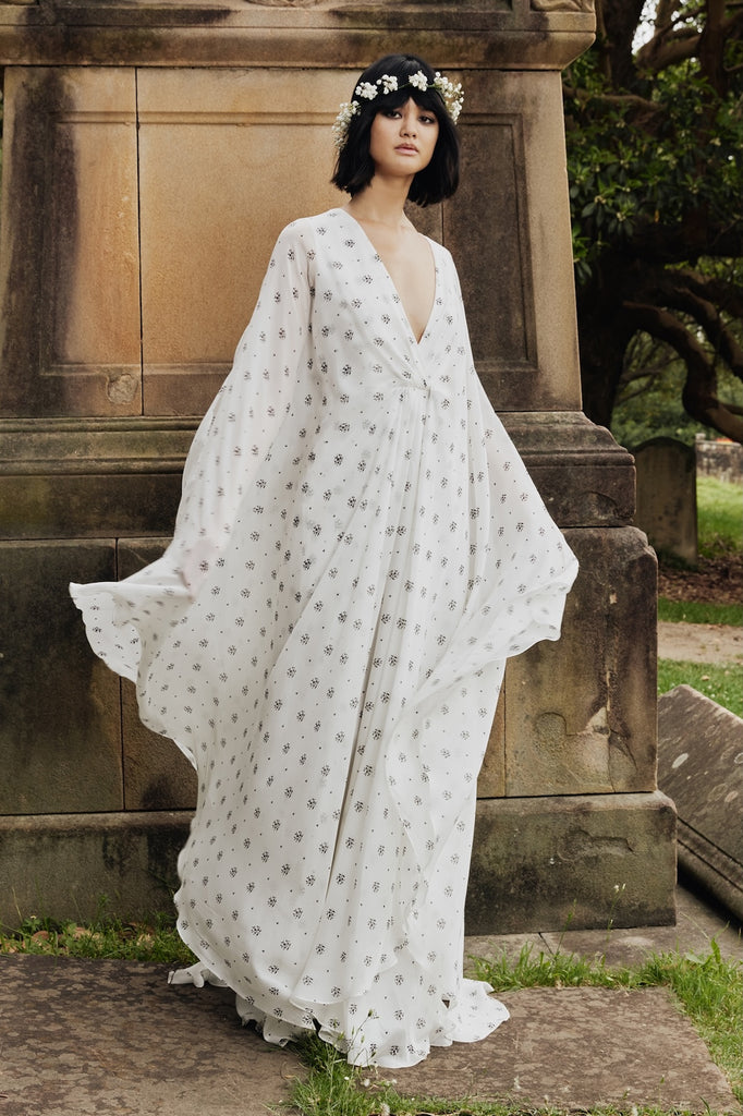 Spiritual Dress in floral print