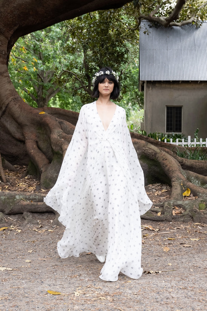 Spiritual Dress in floral print