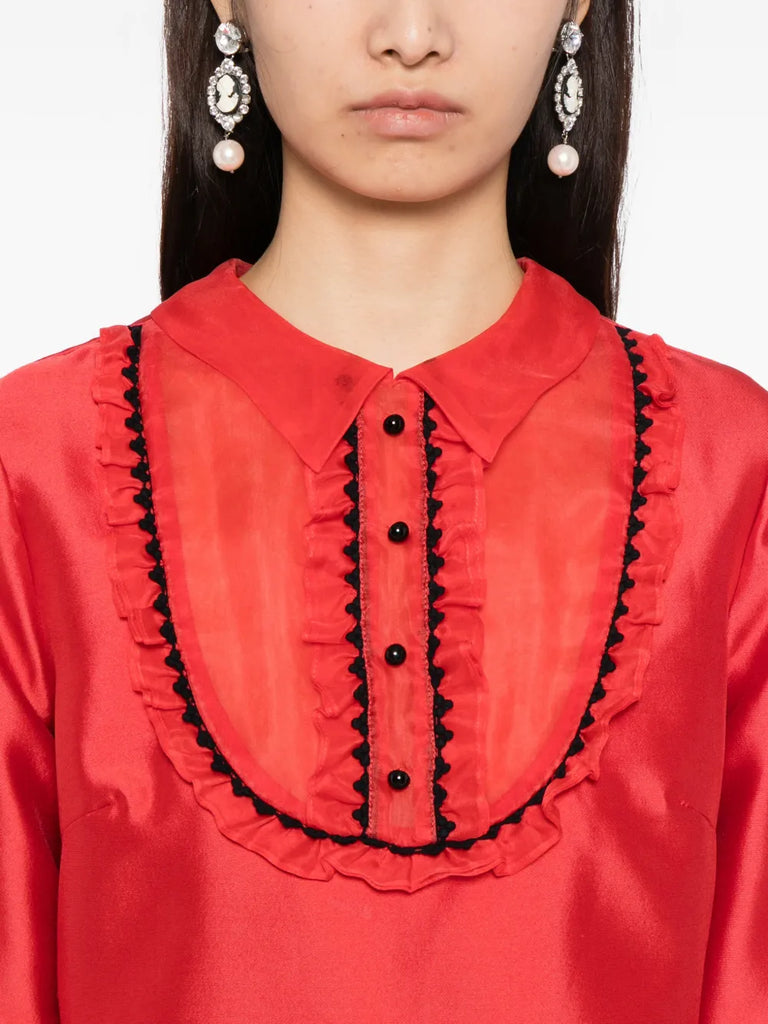 Stranger Dress in red