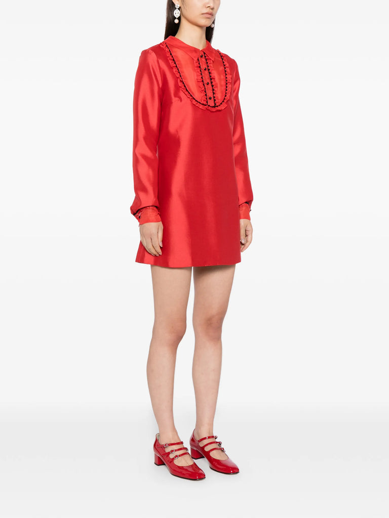 Stranger Dress in red
