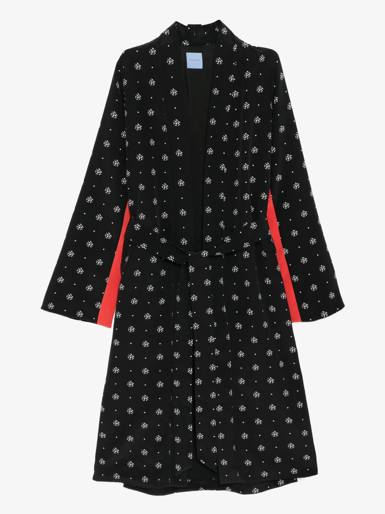 St Stephen's Robe in black floral