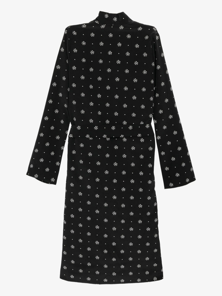 St Stephen's Robe in black floral