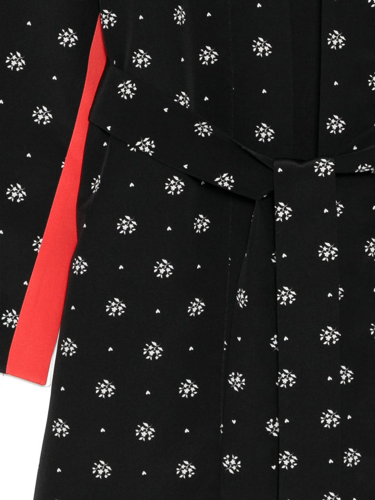St Stephen's Robe in black floral