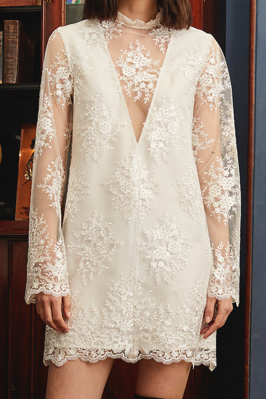 Anjelica white lace Dress by macgraw Anjelica white lace Dress by macgraw