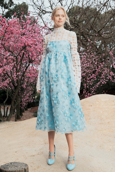 Bluebell Dress in Blue Blossom by macgraw
