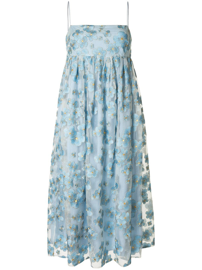 Bluebell Dress in Blue Blossom