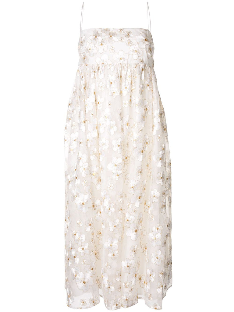 Bluebell Dress in Ivory Blossom