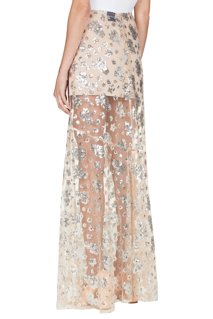 Dorothea Skirt in Silver Blossom