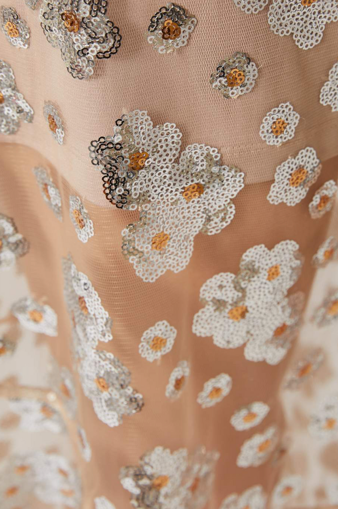 Dorothea Skirt in Silver Blossom