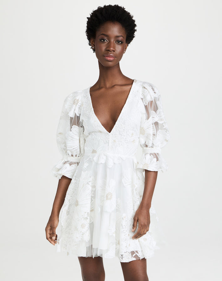 Ritual Dress in ivory by macgraw