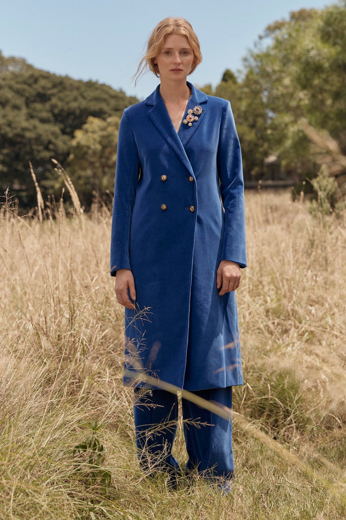 Royal Coat in Electric Blue by macgraw Royal Coat in Electric Blue by macgraw