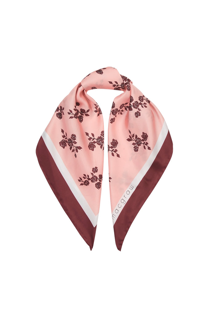 Friday Scarf in Pink Rose