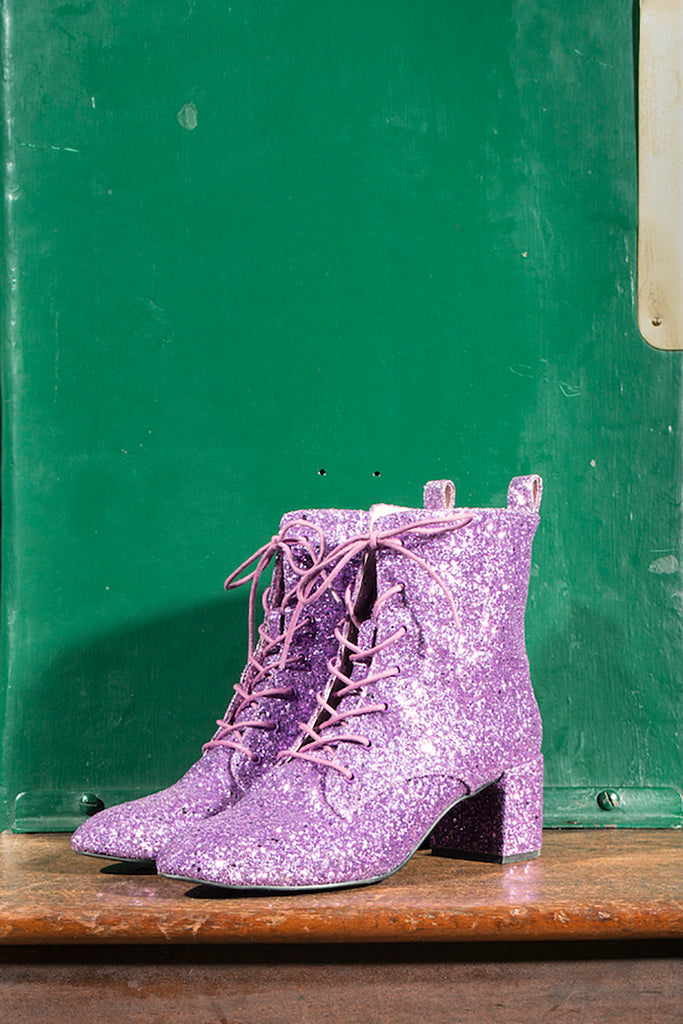 Stardust boot in purple