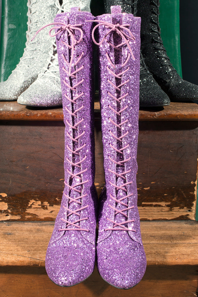 Stardust boot in purple