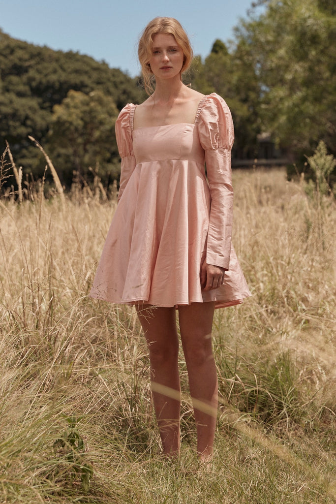pink romantic dress Pink Romantic Dress For Women, Wedding Guest Dress, Photoshoot Outfit, Barbi Dress, Tiered Midi Dress, Open Back Dress, Womens Party Dress