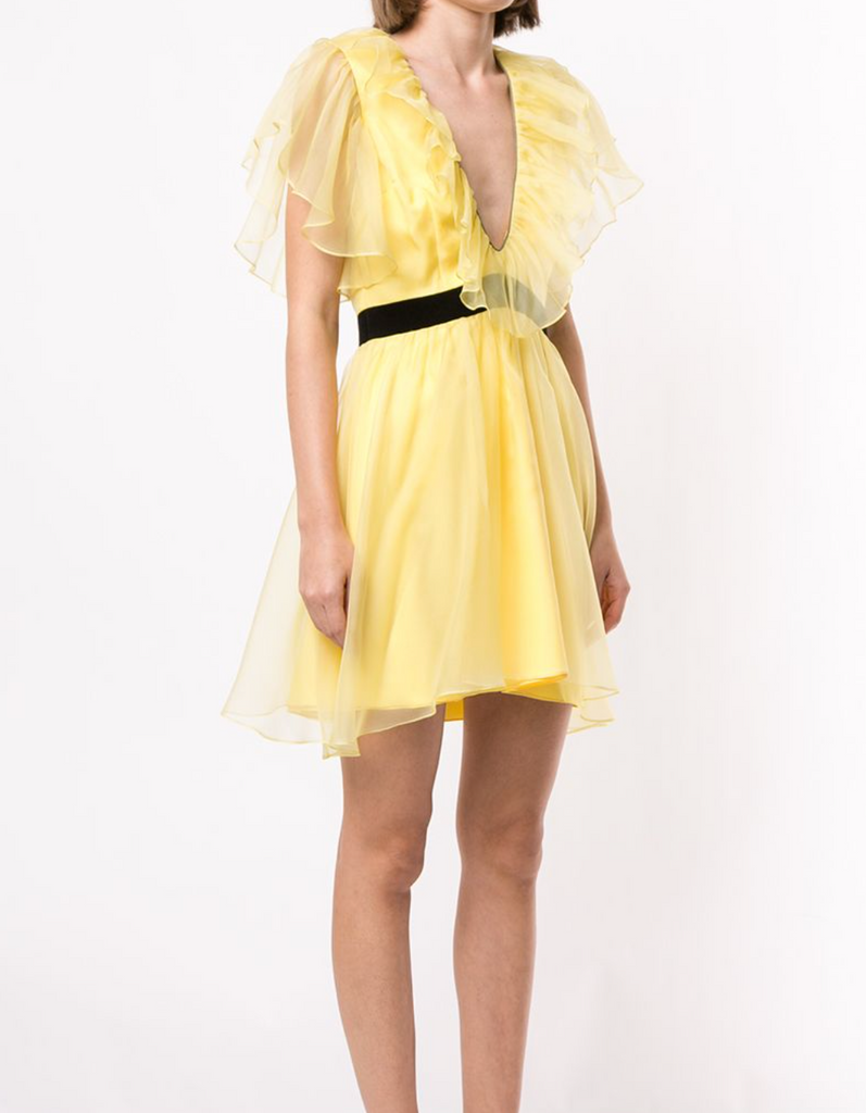 Sandpiper Dress in Yellow