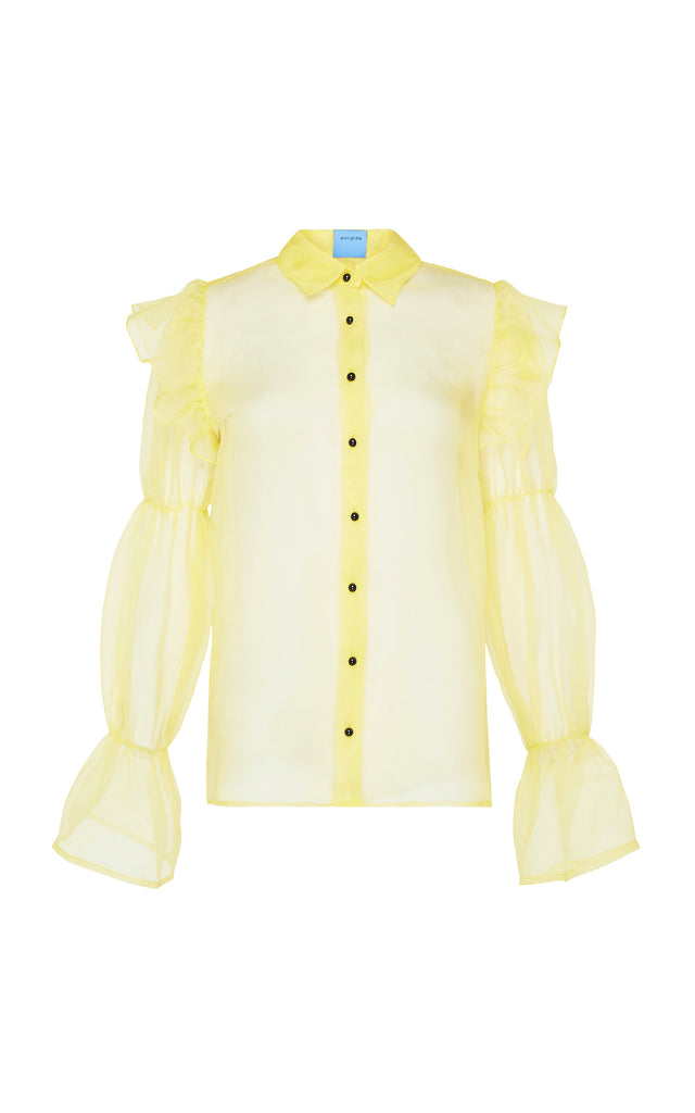 Souffle Blouse in Yellow